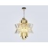 Хрустальная подвесная люстра High Light LH41017 прозрачная Ambrella