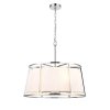 Подвесная люстра Linda VL4243P07 конус белая Vele Luce