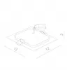 Точечный светильник Fine A2406PL-1WH белый Artelamp