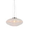 Стеклянный подвесной светильник Raveo LDP 6850 WT белый Lumina Deco