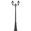 Стеклянный наземный фонарь QUADRO M 79909MA 029 Bl прозрачный Oasis Light