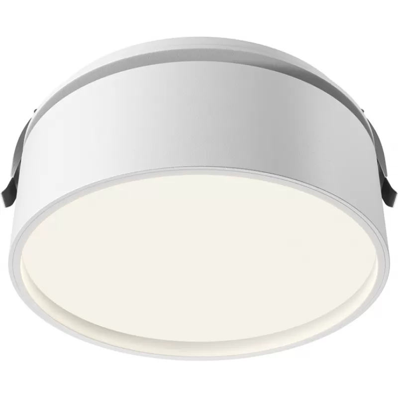Точечный светильник Onda DL024-18W4K-W белый цилиндр Maytoni Точечный светильник Onda DL024-18W4K-W белый цилиндр Maytoni