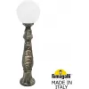 Наземный фонарь GLOBE 250 G25.162.000.BYF1R белый форма шар Fumagalli