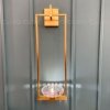 Стеклянный настенный светильник Bekar 20387 прозрачный конус