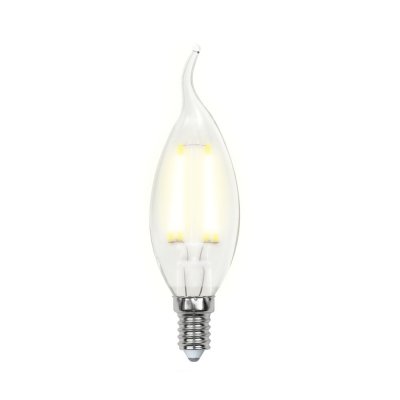 Лампочка светодиодная  LED-CW35-7,5W/WW/E14/CL GLA01TR картон Uniel