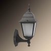 Стеклянный настенный фонарь уличный Bremen A1011AL-1BK прозрачный Artelamp