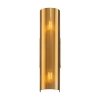 Стеклянное бра Gioia P011WL-02G цилиндр желтое Maytoni