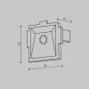 Заглушка Accessories for tracks Radity TRA084EC-12B Maytoni