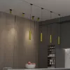 Трековый светильник Port 358497 цилиндр желтый Novotech