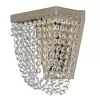 Хрустальный настенный светильник Favola Favola E 2.10.501 N прозрачный Arti Lampadari