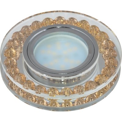 Точечный светильник Peonia DLS-P102 GU5.3 CHROME/GOLD Fametto
