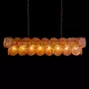 Стеклянная подвесная люстра Lolly 10492/1200R Pink Loft It