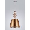 Подвесной светильник Muraneo LDP 1123 GD конус желтый Lumina Deco