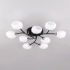 Стеклянная потолочная люстра Флорида CL148195 белая Citilux