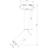 Трековый светильник Pika 85112/01 цилиндр белый Elektrostandard