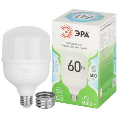 Лампочка светодиодная  LED POWER T100-60W-840-E27/E40 GL ЭРА