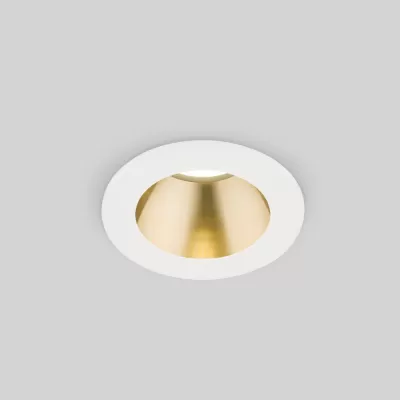 Точечный светильник Teka 25023/LED 7W 4200K WH/SB белый/бронза Elektrostandard