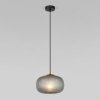 Стеклянный подвесной светильник Gem 50262/1 серый серый Eurosvet