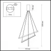 Подвесной светильник Cometa 3860/39B белый Odeon Light