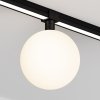 Стеклянный трековый светильник Luna O-TR01-2-S-9WB3K форма шар белый Maytoni