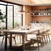 Подвесной светильник  10749 SILA GREEN BRICK круглый коричневый TK Lighting