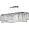 Хрустальная подвесная люстра Ovindoli Ovindoli L 1.5.120x40.101 N прозрачная Arti Lampadari Хрустальная подвесная люстра Ovindoli Ovindoli L 1.5.120x40.101 N прозрачная Arti Lampadari