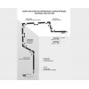 Соединитель прямой  IT09-9028 black Italline