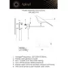 Бра Astor APL.822.11.10 белое Aployt