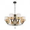Подвесная люстра Urban 88189/8 CR белая цилиндр iLamp