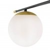 Стеклянная потолочная люстра Nostalgia MOD048CL-06G белая форма шар Maytoni