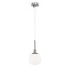Стеклянный подвесной светильник Erich MOD221-PL-01-N белый форма шар Maytoni