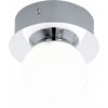 Стеклянный потолочный светильник Mosiano 94626 форма шар белый Eglo