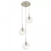 Стеклянный подвесной светильник Томми CL102031 форма шар прозрачный Citilux