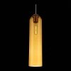 Стеклянный подвесной светильник Callana SL1145.393.01 цилиндр желтый ST Luce