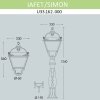 Наземный фонарь Simon U33.162.000.VXH27 конус прозрачный Fumagalli