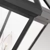 Стеклянный уличный светильник подвесной Alford Place QN-ALFORD-PLACE8-L-MB прозрачный конус Hinkley Стеклянный уличный светильник подвесной Alford Place QN-ALFORD-PLACE8-L-MB прозрачный конус Hinkley