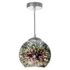 Стеклянный подвесной светильник Ammon LSP-0197 LGO