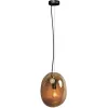 Стеклянный подвесной светильник Gallo 10293 Amber цвет янтарь Loft It