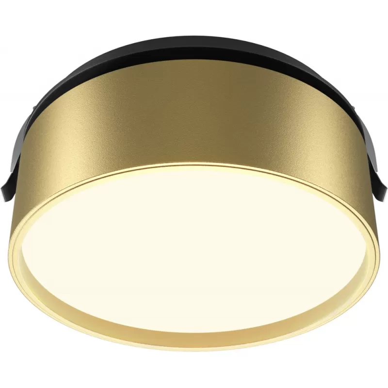 Точечный светильник Onda DL024-18W3K-BMG цвет золото цилиндр Maytoni Точечный светильник Onda DL024-18W3K-BMG цвет золото цилиндр Maytoni