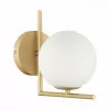 Стеклянное бра Codda SL1148.301.01 белое форма шар ST Luce Стеклянное бра Codda SL1148.301.01 белое форма шар ST Luce