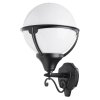 Настенный фонарь уличный Monaco A1491AL-1BK форма шар белый Artelamp