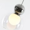 Стеклянный подвесной светильник Alliance 2732-1P форма шар белый Favourite