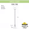 Наземный фонарь GLOBE 300 G30.158.000.AXF1R прозрачный форма шар Fumagalli