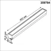 Трековый светильник Iter 359784 белый Novotech