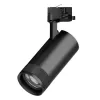 Трековый светильник Canno Pro C4307QT черный цилиндр Lightstar