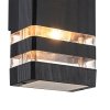 Стеклянный настенный светильник уличный Exmoor 30013W/02 прозрачный Escada