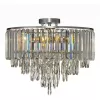 Хрустальная потолочная люстра Leonna CL320181 прозрачная Citilux Хрустальная потолочная люстра Leonna CL320181 прозрачная Citilux