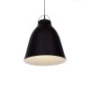 Подвесной светильник Rayo LDP 7504-250 BK конус черный Lumina Deco