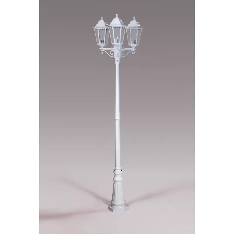 Стеклянный наземный фонарь PETERSBURG M 79809MB W прозрачный Oasis Light Стеклянный наземный фонарь PETERSBURG M 79809MB W прозрачный Oasis Light