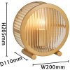Стеклянный интерьерная настольная лампа Radiales 3099-1T прозрачный Favourite